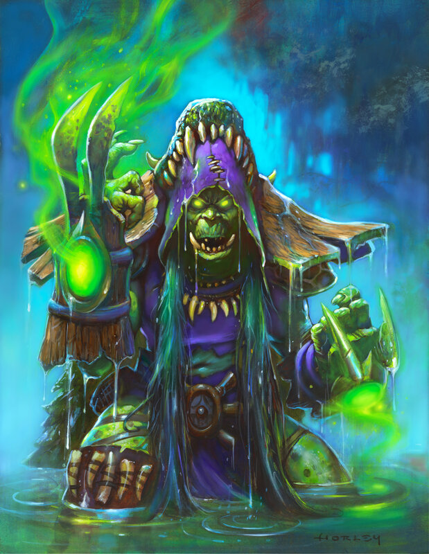 Green Orc Wizard
