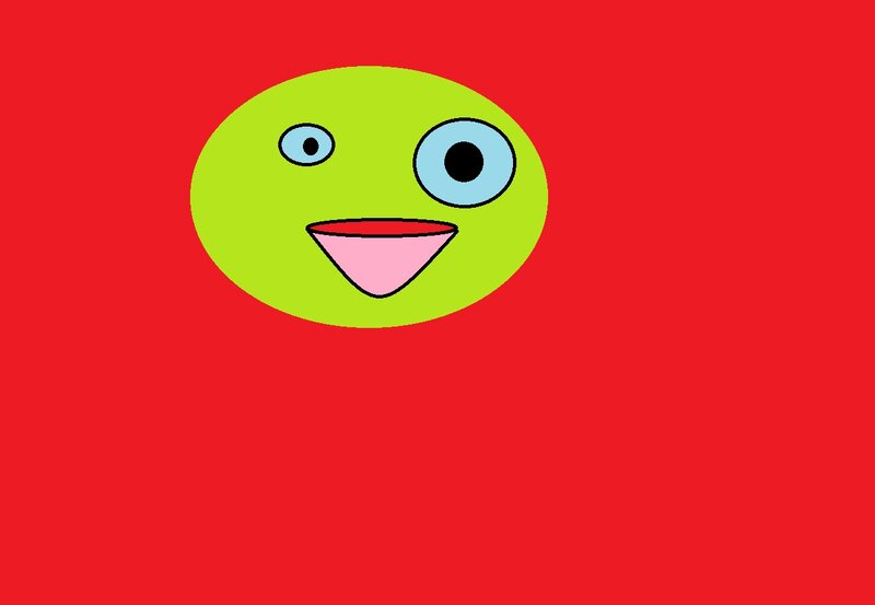 Green Oval Face