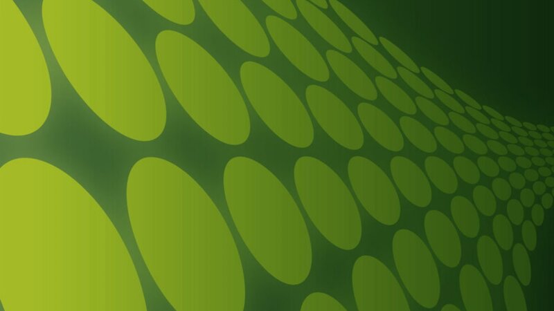 Green Oval Pattern