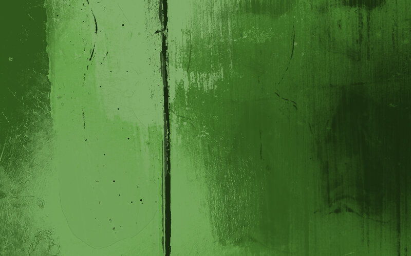Green Painted Wall