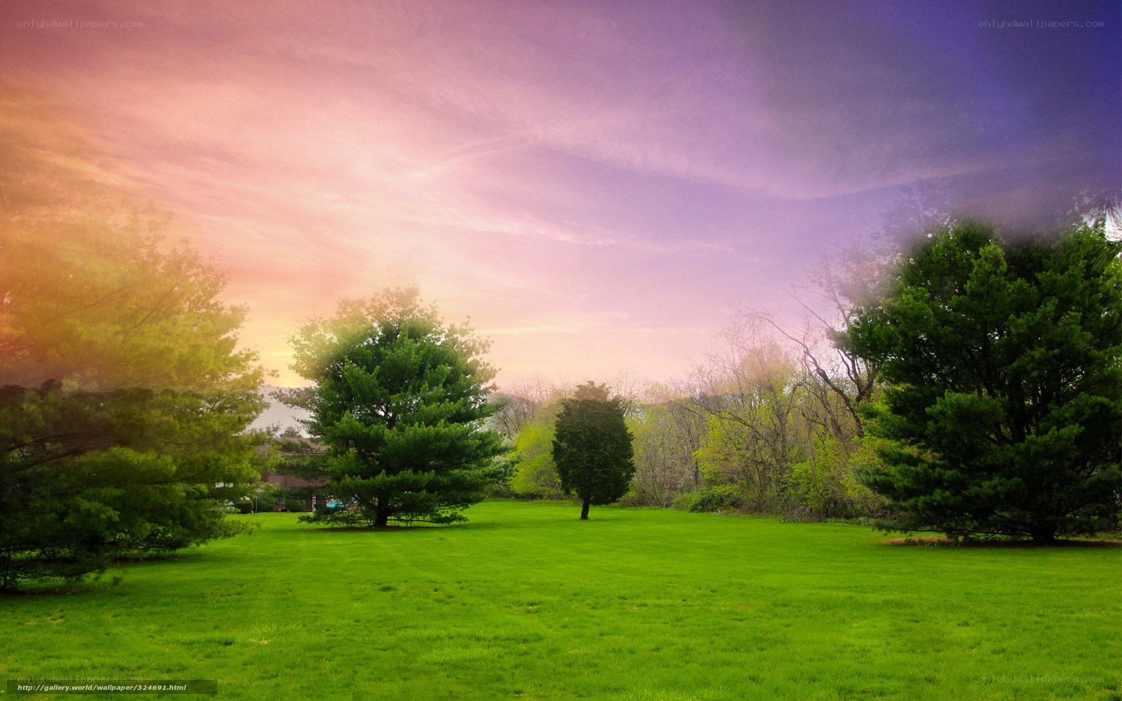 Green Park at Sunset