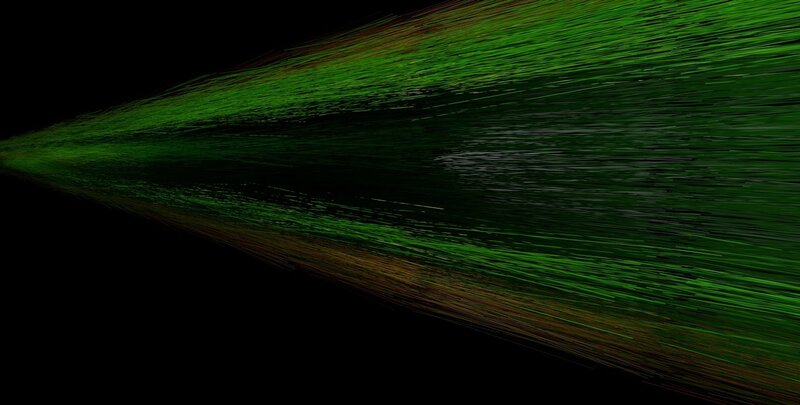 Green Particle Stream