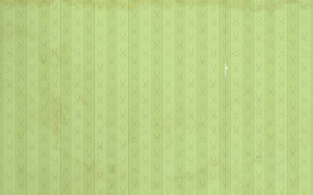 green patterned background