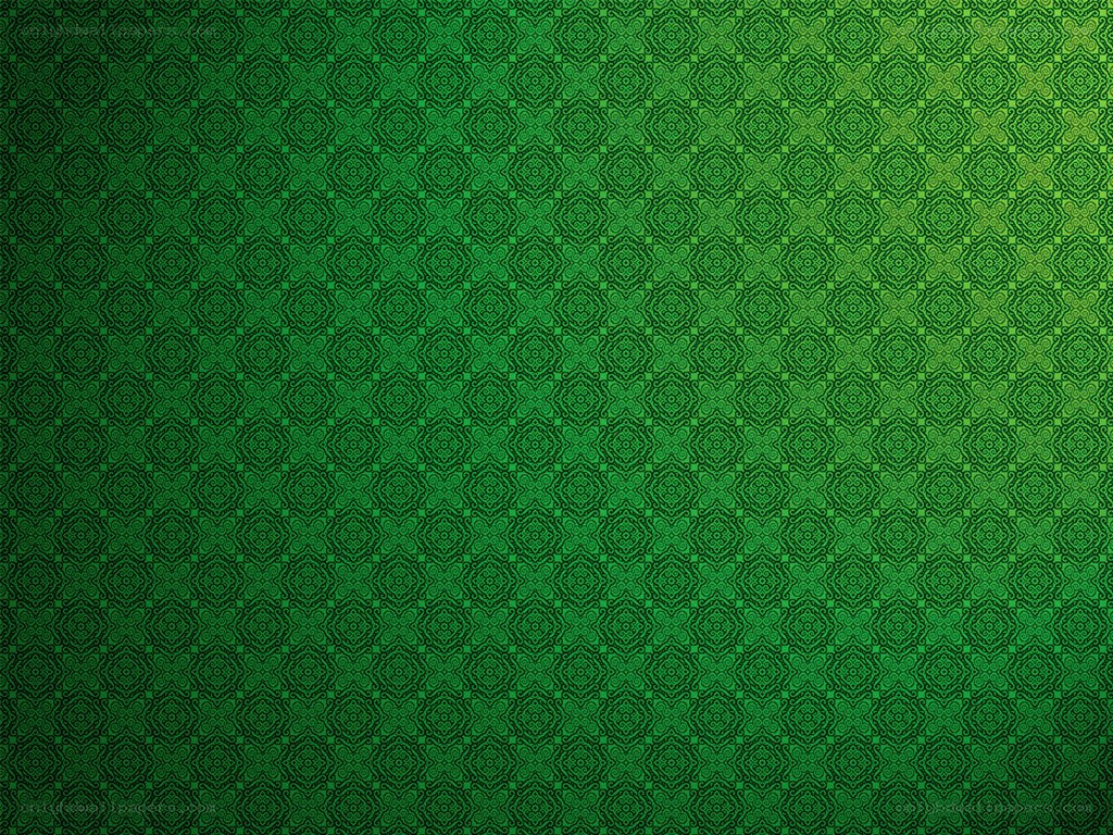 green patterned background