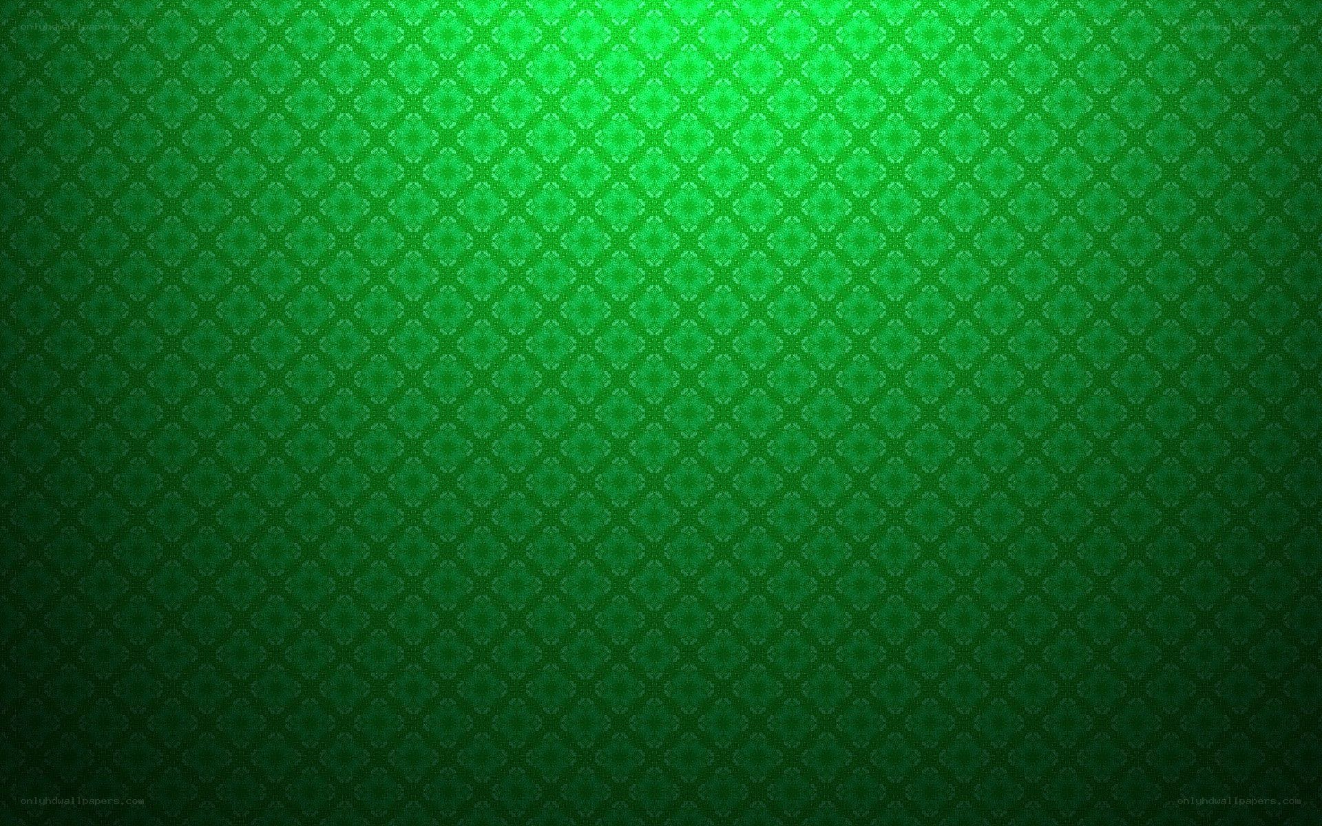 green patterned background