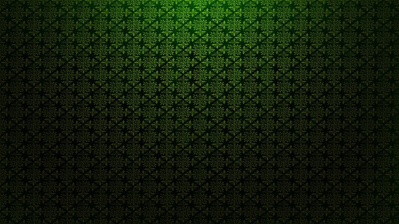 green patterned background