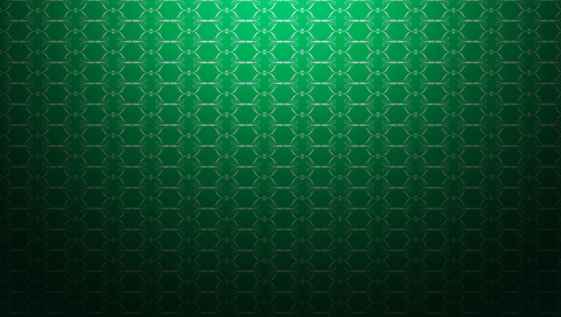 Green Patterned Background — Calm