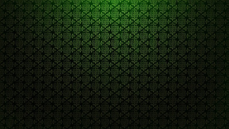 green patterned background