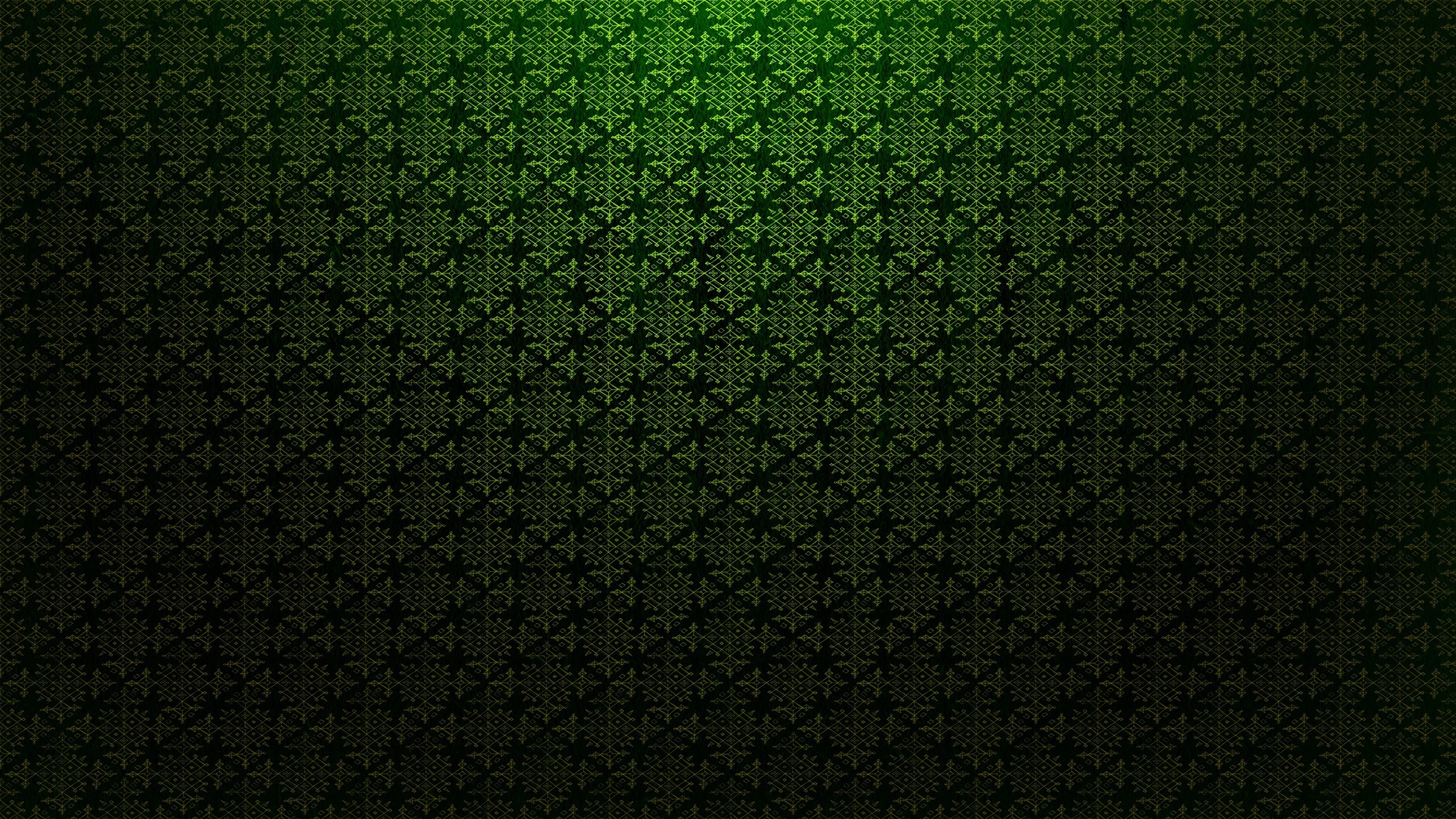 green patterned background