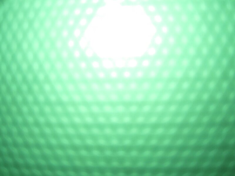 green patterned surface