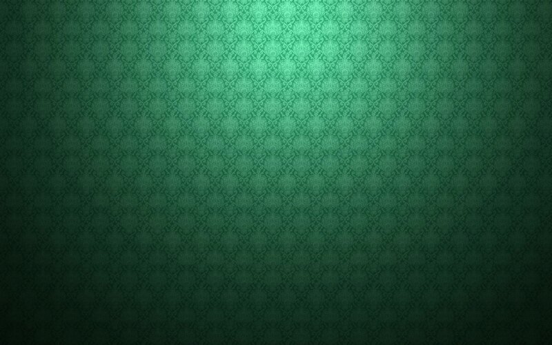 Green Patterned Wallpaper — Abstract