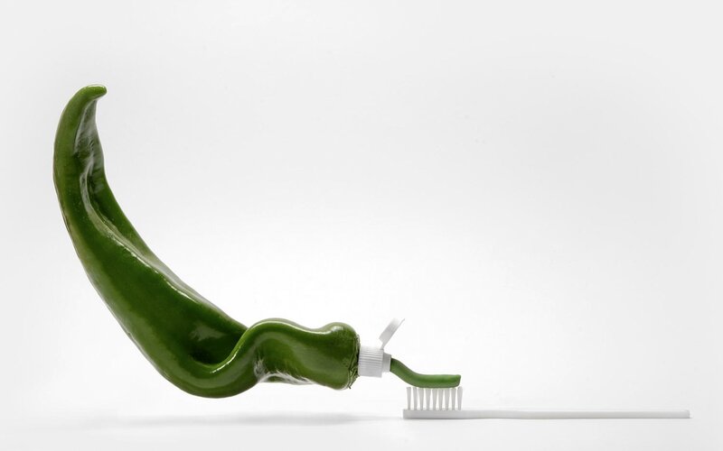Green Pepper Toothpaste