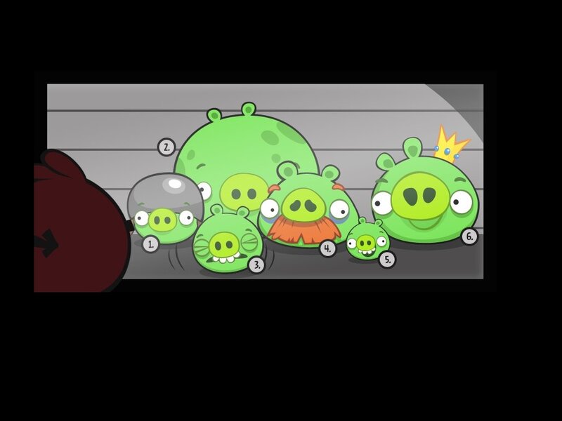 Green Pigs in Lineup