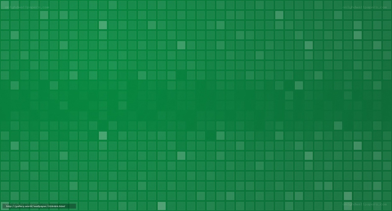 green pixel grid background