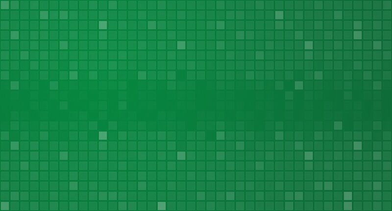 green pixel grid background