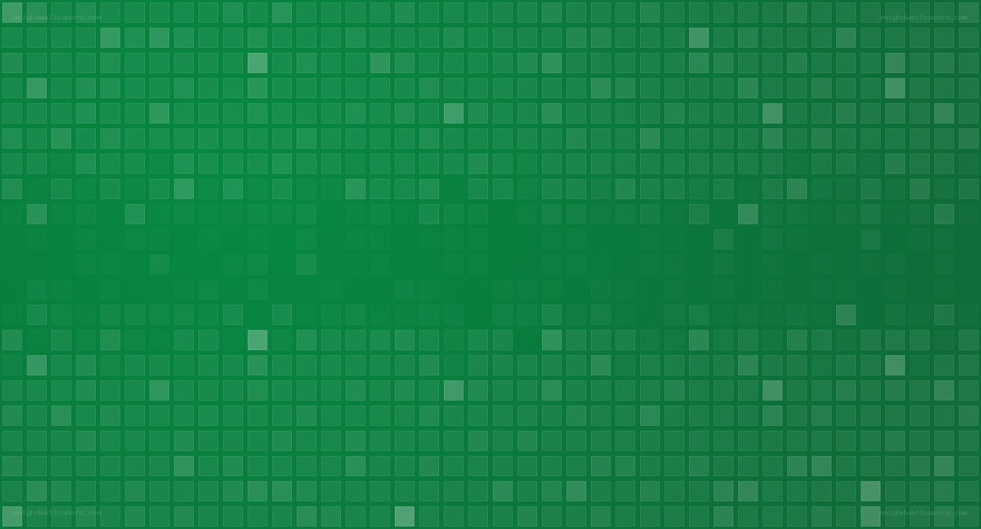 green pixel grid background