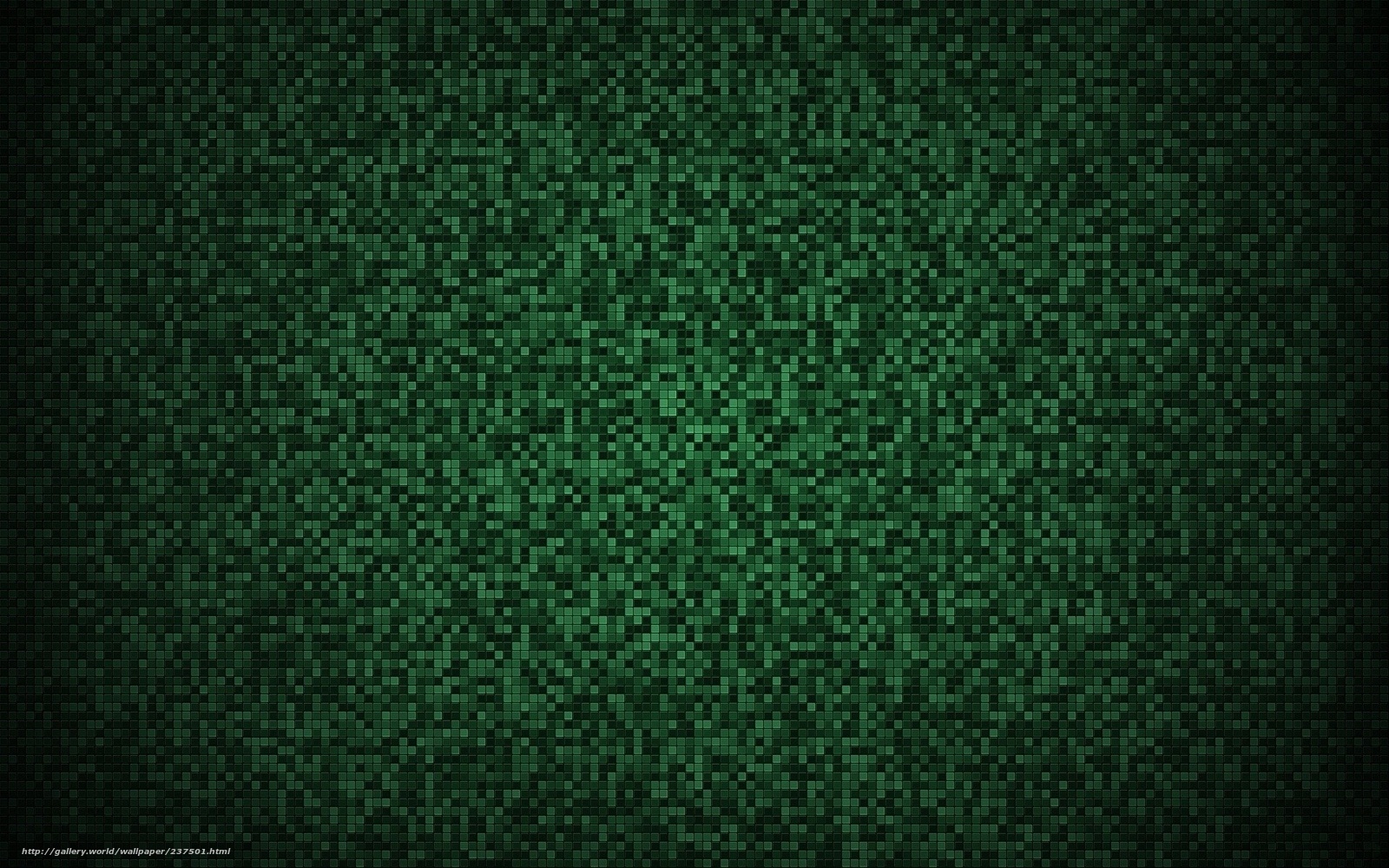green pixelated pattern