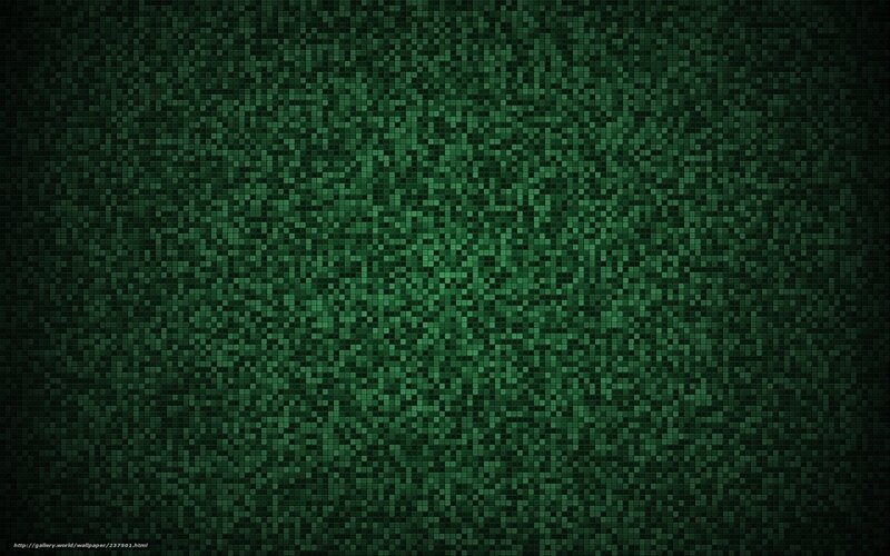 Green Pixelated Pattern — Neutral, Abstract