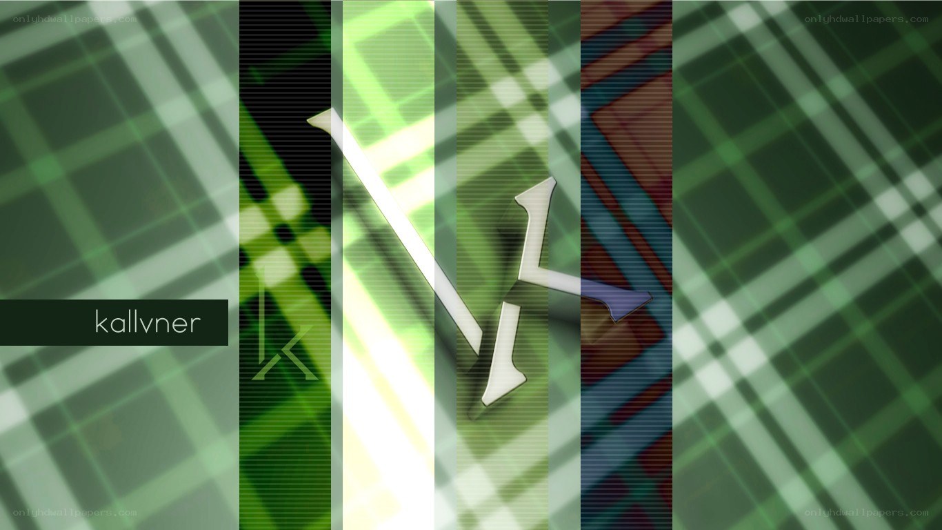 green plaid abstract design