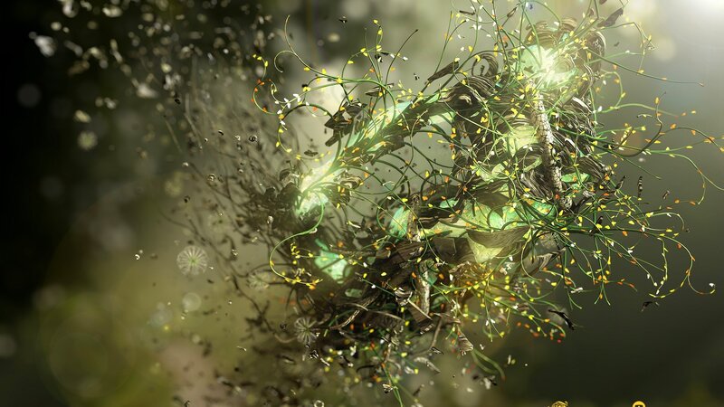 Green Plant Explosion