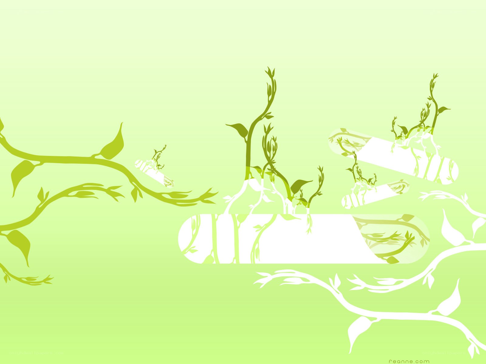 green plant growth illustration