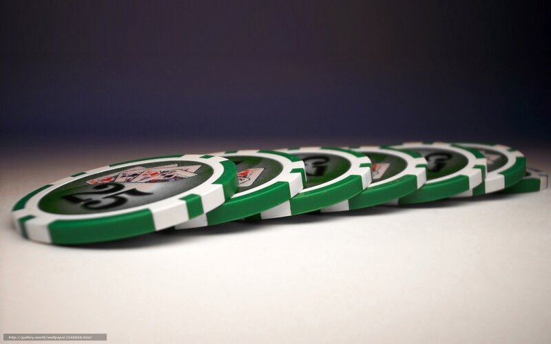 Green Poker Chips