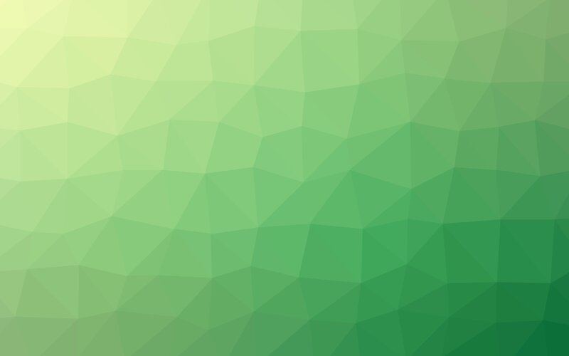 Green Polygonal Gradient