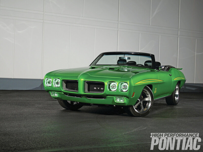 Green Pontiac Gto Convertible