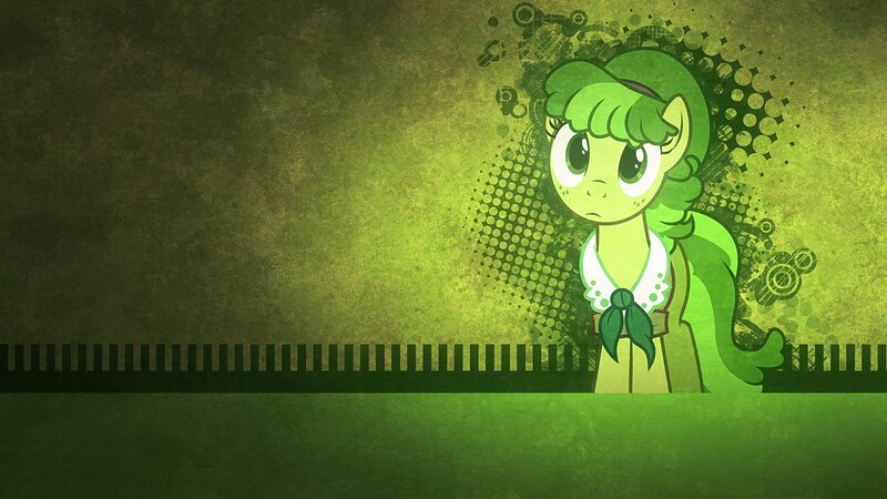 Green Pony Character
