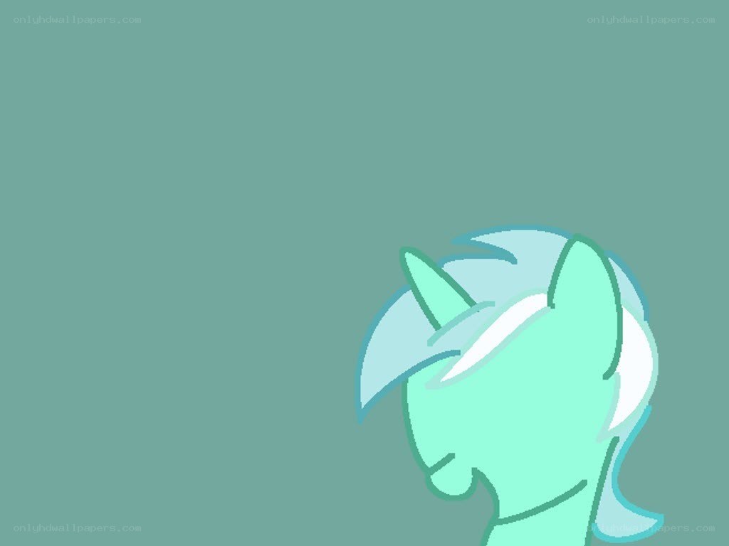 green pony head profile