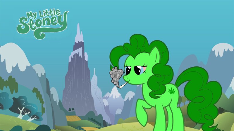 Green Pony Smoking