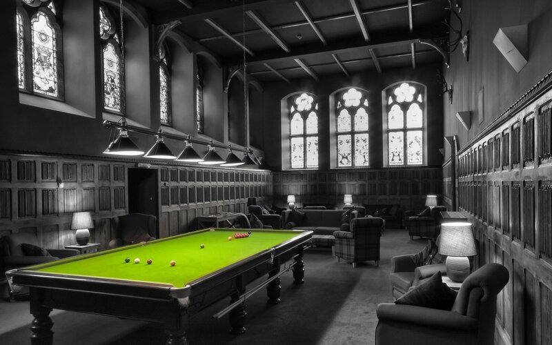 Green Pool Table