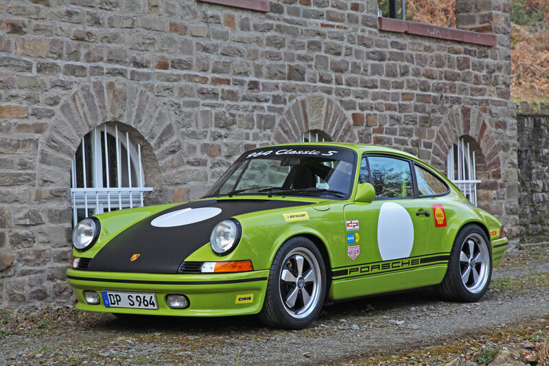 Green Porsche 911 — Lime Green