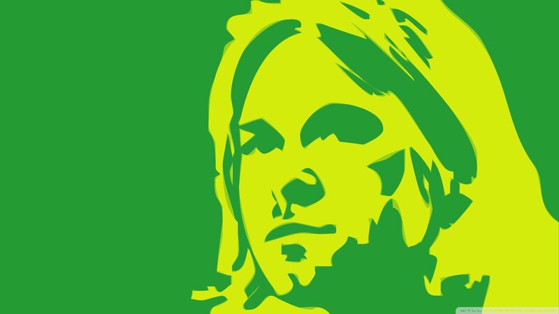 Green portrait of a man