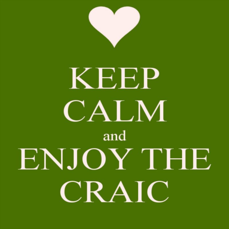 Green Poster with Text — Calm