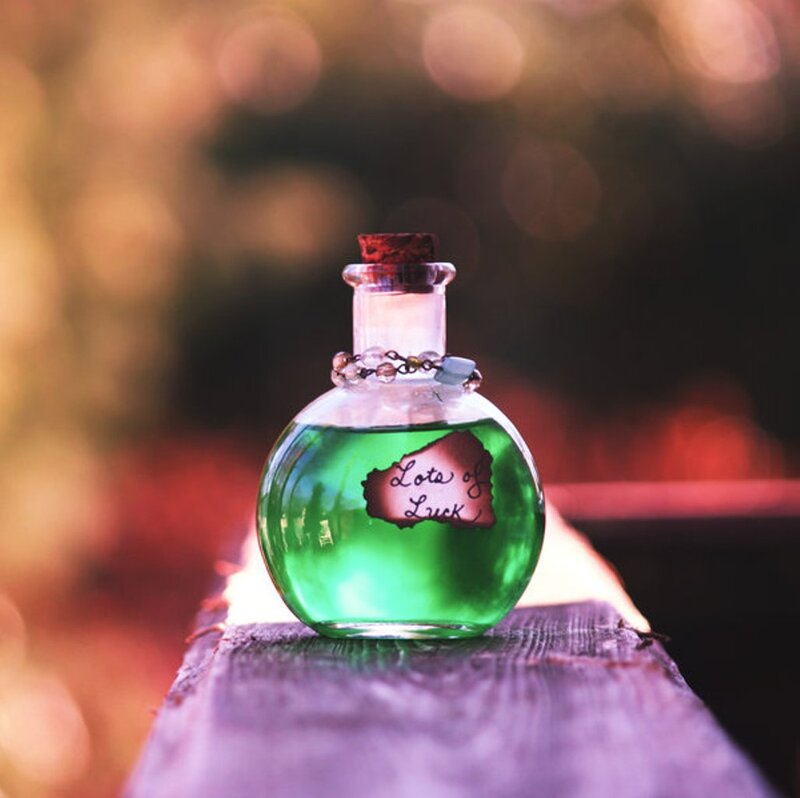 Green Potion Bottle