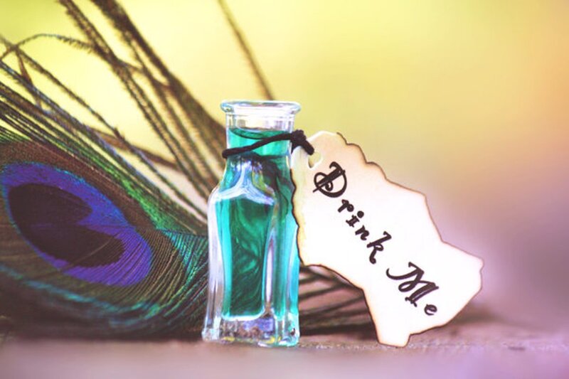 Green Potion Bottle — Whimsical