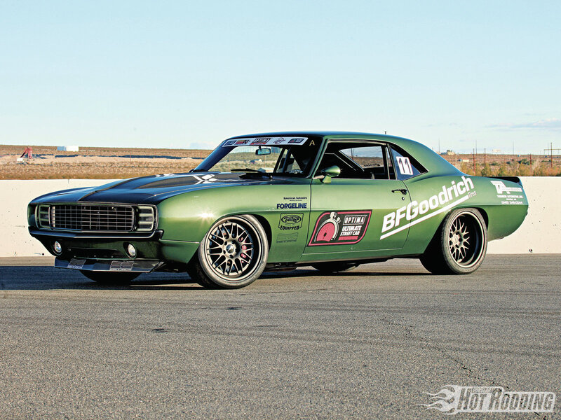 Green Race Car — Calm, Afternoon, Photograph