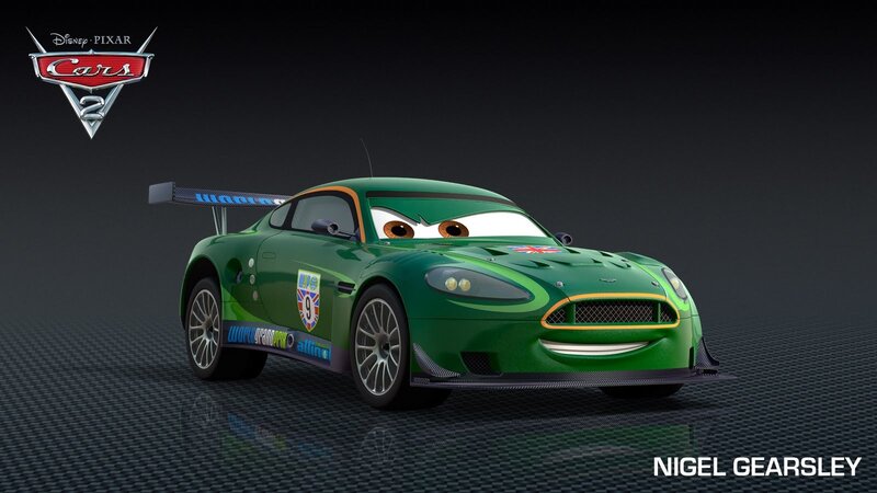Green Race Car Character