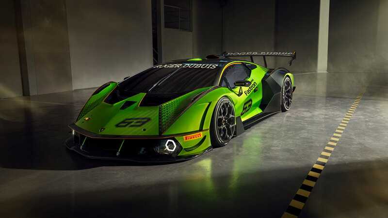 Green Race Car — Dramatic, Photograph, Race Car, Tire, Wings