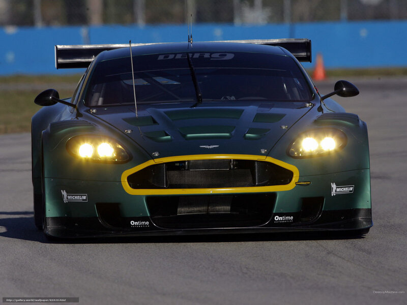 Green Race Car — Dynamic, Afternoon, Photograph, Race Track, Tire, Windshield