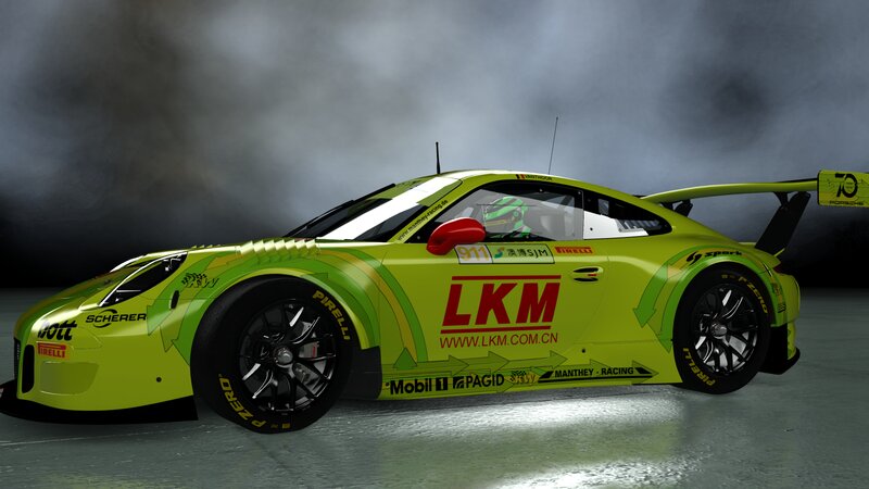 Green Race Car — Lime Green, Dramatic, 3d Render