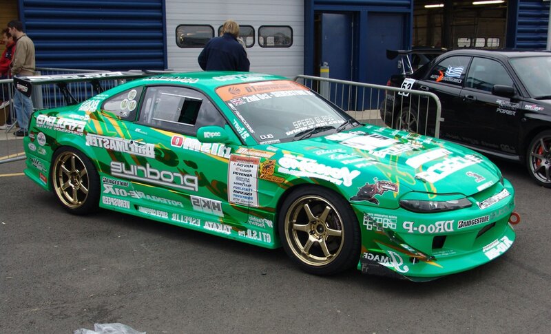 Green Race Car — Neutral, Afternoon, Photograph