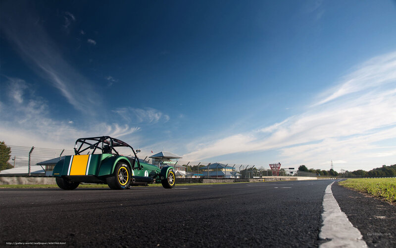 green race car on track