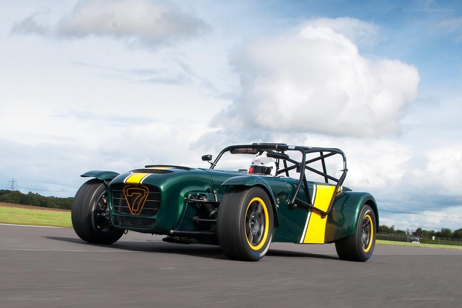 green race car on track