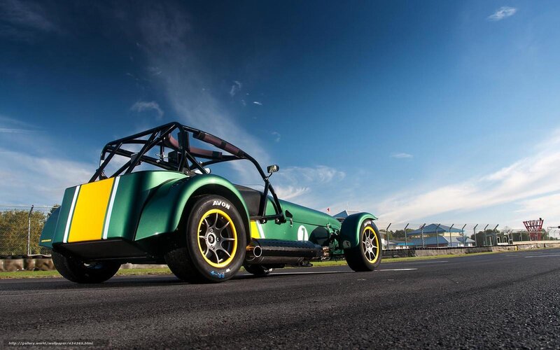 Green Race Car on Track — Dramatic, Afternoon, Photograph