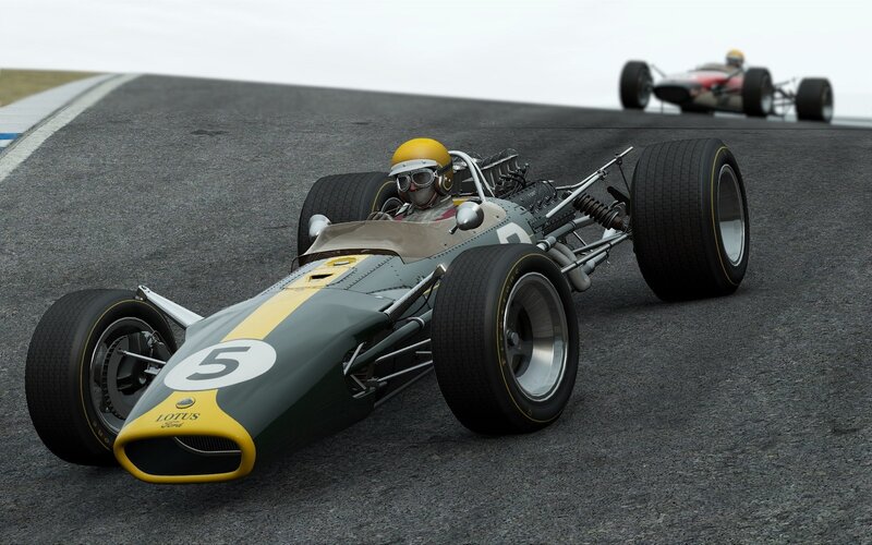 Green Race Car on Track — Gray, Competitive, 3d Render