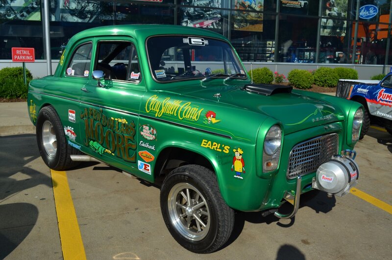 Green Race Car — Showcase, Afternoon