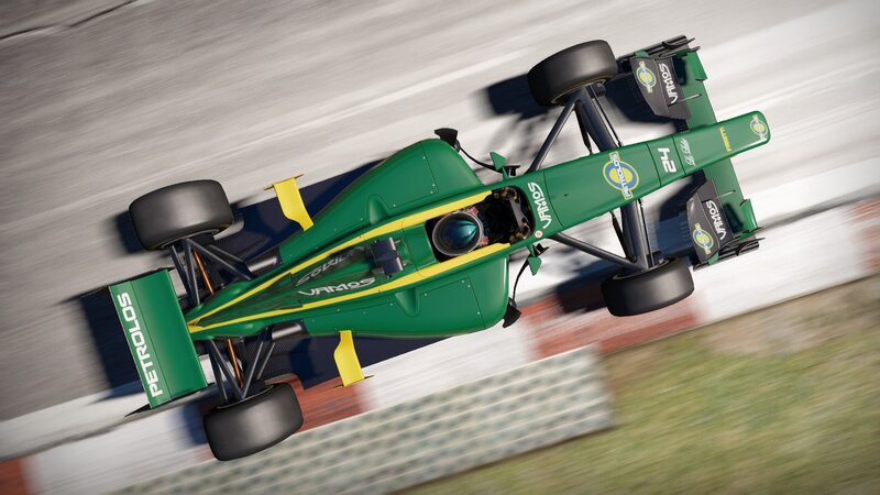 Green Racing Car — Dynamic, 3d Render