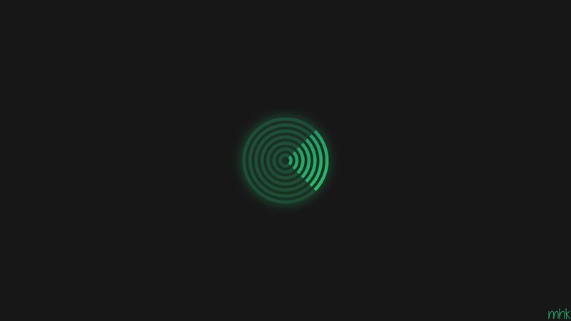 Green Radar Scan